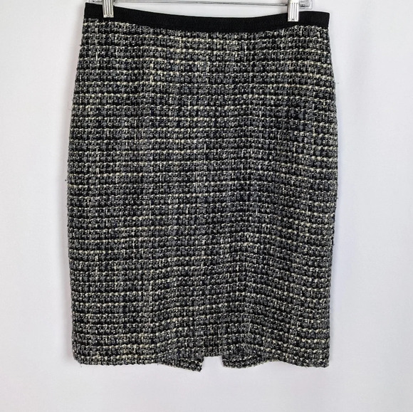 J.Crew No. 2 Pencil Skirt in Midnight Tweed Knit - Picture 6 of 10